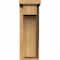 Ekena Millwork Huntington Smooth Corbel w/Backplate, Western Red Cedar, 5 1/2"W x 8"D x 16"H COR06X08X16HUN01SWR - alternate 2